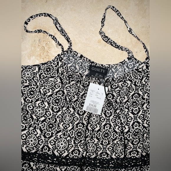 NWT ● Black and White Paisley Sundress - Picture 2 of 2